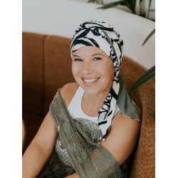 Chemo sjaals chemo mutsjes - Sjaalmutsje Doris Botanical Dreams