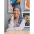 Headscarf Doris - Cobalt Blue - chemo headwear / alopecia headscarf Headscarf Doris - Cobalt Blue - chemo headwear / alopecia headscarf