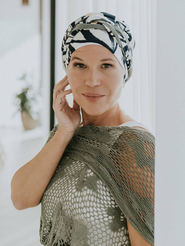 Chemo mutsjes chemo muts zomer - Emma - Botanical dreams