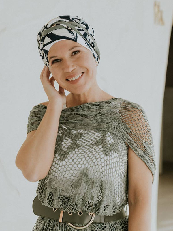 Chemo mutsjes chemo muts zomer - Emma - Botanical dreams