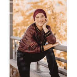 Turban Gala - Bordeaux - chemo hat / alopecia turban Turban Gala - Bordeaux - chemo hat / alopecia turban