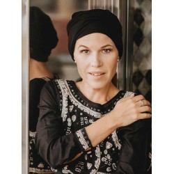 Turban Gala - black - chemo hat / alopecia turban Turban Gala - black - chemo hat / alopecia turban