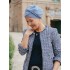 Turban Gala - Lavender Blue - chemo mutsje / alopecia hoofdbedekking Chemo mutsjes chemo - Turban Gala - Lavender Blue - chemo muts winkel