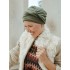 Turban Gala - army green - chemo mutsje / alopecia hoofdbedekking Chemo mutsjes chemo - Turban Gala - army green - chemo muts winkel