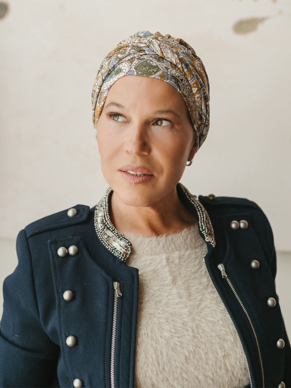 Hippe chemo mutsjes chemo muts - Mutsje chemo Lucia Pastel Aura