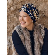 Hippe chemo mutsjes chemo muts - Mutsje chemo Lucia Wild Sunset