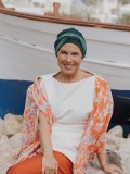 Hippe chemo mutsjes winkel - Mutsje Lucia Duo Forest