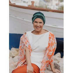Hat Lucia Duo Forest - chemo hat / alopecia headwear