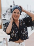 Hippe chemo mutsjes winkel - Mutsje Lucia Duo Lake