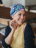 Hippe chemo mutsjes Mooihoofd - Top Susan Eclectic Garden