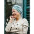 Chemo mutsjes winkel - Top Susan Smoke Blue - chemomutsjes Mooihoofd