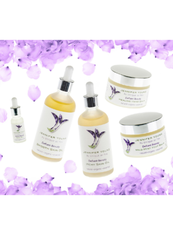 Defiant Beauty Itchy Skin Oil - te koop bij Mooihoofd specialist in chemo mutsjes en cosmetica