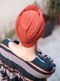 Turban Vintage Rusty - chemo mutsje / alopecia mutsje Turban Vintage Rusty - chemo mutsje / alopecia mutsje