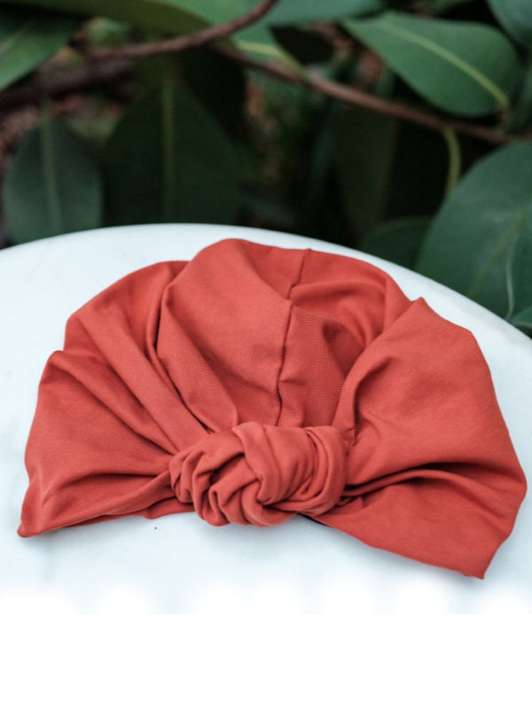Turban Vintage Rusty - chemo mutsje / alopecia mutsje Turban Vintage Rusty - chemo mutsje / alopecia mutsje