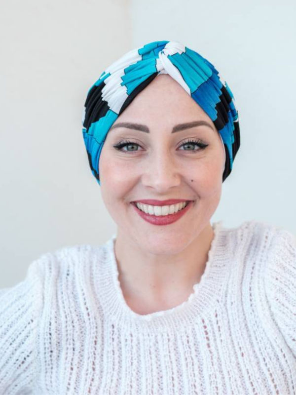 Turban Primavera Pool - chemo mutsje / alopecia mutsje Turban Primavera Pool - chemo mutsje / alopecia mutsje