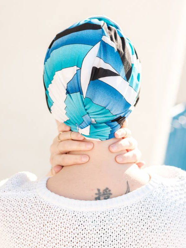 Turban Primavera Pool - chemo mutsje / alopecia mutsje Turban Primavera Pool - chemo mutsje / alopecia mutsje