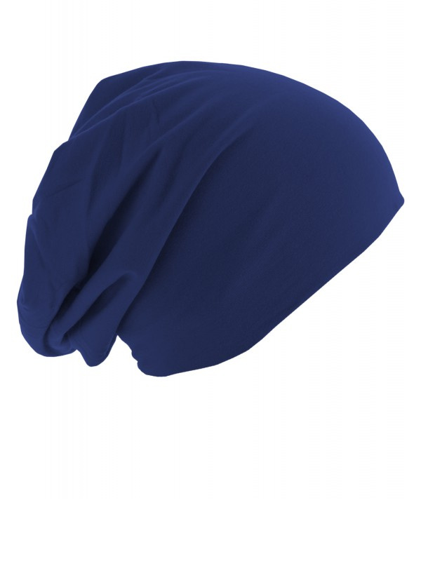 Top beanie  jersey 10285 royal blue - chemo mutsje / alopecia mutsje