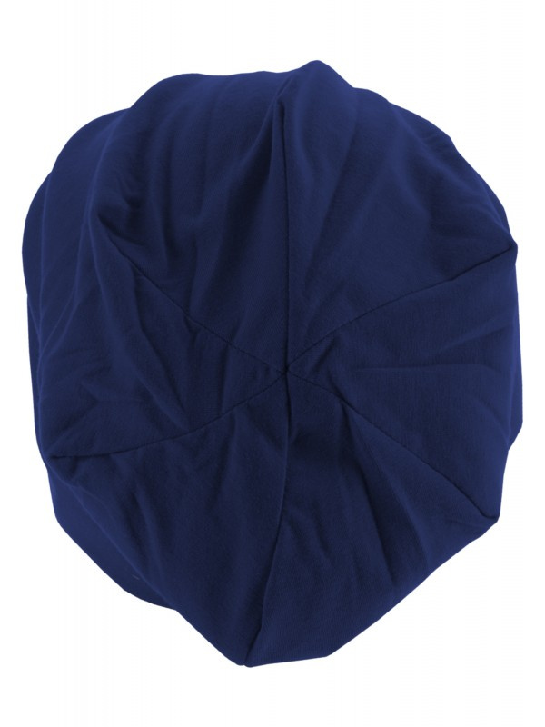 Top beanie  jersey 10285 royal blue - chemo mutsje / alopecia mutsje