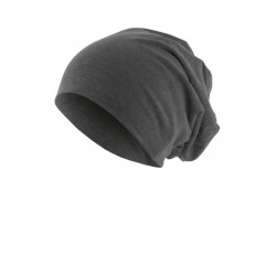 Top beanie  jersey 10285 charcoal - goedkope chemomutsjes mooihoofd