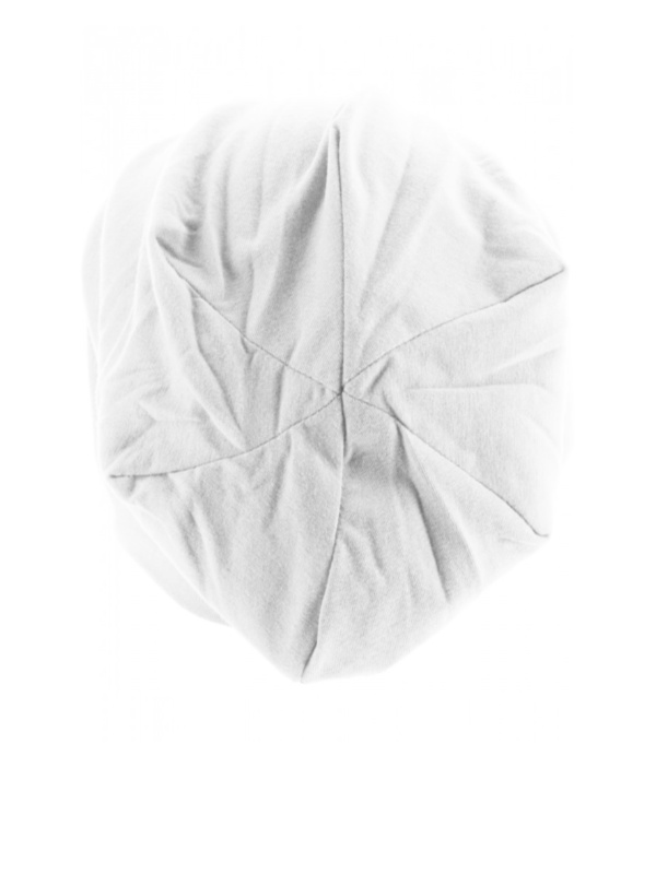 Top beanie jersey 10285 wit - chemo mutsje / alopecia mutsje Top beanie jersey 10285 wit - chemo mutsje / alopecia mutsje