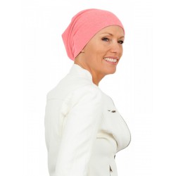 Chemo mutsjes - Chemo slaapmutsjes Mooihoofd - slaapmutsje Pink