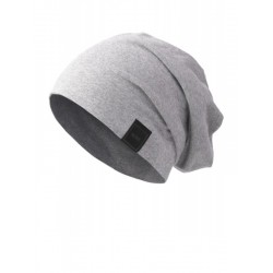 Beanie Xtra Small grijs - kinder chemo mutsje / alopecia mutsje Beanie Xtra Small grijs - kinder chemo mutsje / alopecia mutsje