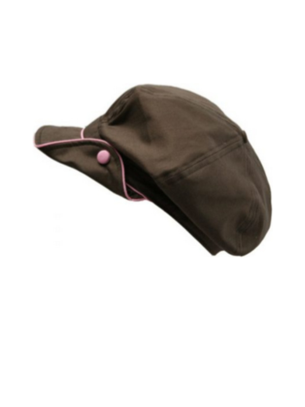 Pet Bakerboy Button Bruin/Roze Pet Bakerboy Button Bruin/Roze