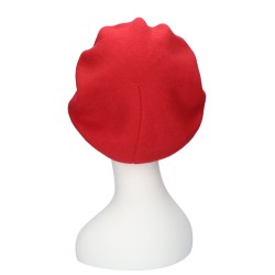 Baret Eva - rood - chemo muts / alopecia hoofdbedekking hippe chemo mutsjes Baret Eva - rood - chemo muts winter