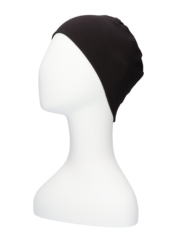 Sleep Cap Lee Black - chemo hat / alopecia hat