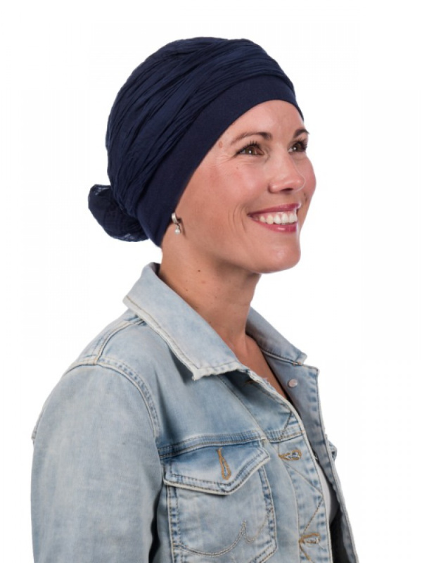 Top Mano N - chemo mutsjes met sjaal / alopecia mutsje