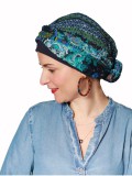 Top Mano print N - chemo mutsje / alopecia mutsje Top Mano print N - chemo mutsje / alopecia mutsje