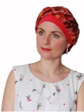 Top Mano print R - chemo mutsje / alopecia mutsje Top Mano print R - chemo mutsje / alopecia mutsje