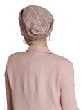 Mutsje Maya roze/rood - chemotherapie mutsje - alopecia hoofdbedekking Mutsje Maya roze/rood - chemotherapie mutsje - alopecia hoofdbedekking