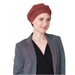 Mutsje Maya rood - chemo mutsjes chemo muts Lookhatme