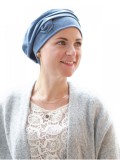 Mutsje Maya jeans - mutsje voor chemo of alopecia Mutsje Maya jeans - mutsje voor chemo of alopecia