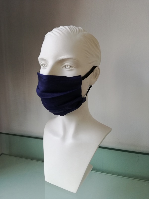Mondkapje donkerblauw Mondkapje donkerblauw