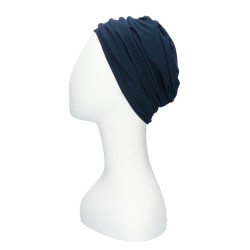Top Noa Navy - chemo mutsje / alopecia hoofdbedekking Comfortabele chemo mutsjes Mooihoofd - Top Noa Navy - haaruitval chemo