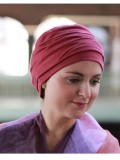 Top Noa Rood - chemo mutsjes Lookhatme / alopecia hoofdbedekking