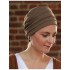 Top Noa taupe - chemo mutsje / alopecia mutsje