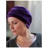 Top Noa Paars - chemo mutsje / alopecia hoofdbedekking Top Noa Paars - hippe chemo mutsjes winkel Mooihoofd