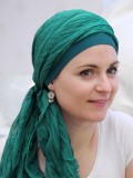 Chemo scarf New Delhi Pacific - chemo hat / alopecia hat