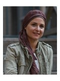 chemo mutsjes Lookhatme - Sjaalmutsje New Delhi brown - chemo hoofdsjaal / alopecia sjaal