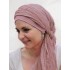 Sjaalmutsje New Delhi Roze - chemo hoofdsjaal / alopecia sjaal chemo mutsjes winkel- Sjaalmutsje New Delhi Roze - chemo hoofdbedekking