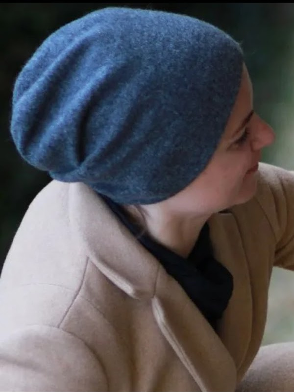 Muts Tili grijs Kashmir - winter chemo muts / alopecia muts Muts Tili grijs Kashmir - winter chemo muts / alopecia muts