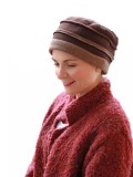 Mutsje Zoë Bruin - (winter) chemo muts Mutsje Zoë Bruin - (winter) chemo muts
