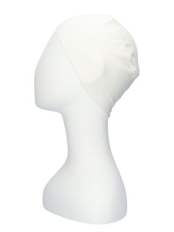 Chemo slaapmuts Elisa Wit - chemo mutsjes Lookhatme / alopecia mutsje