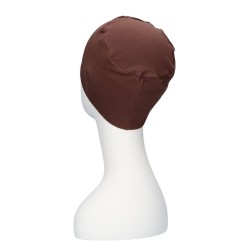 Chemo slaapmuts Elisa Bruin - chemo mutsjes winkel