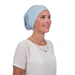 Top Tio lightblue - chemo hat / alopecia headwear Top Tio lightblue - chemo hat / alopecia headwear