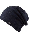 Beanie Courtney, met fleece, navy Beanie Courtney, met fleece, navy