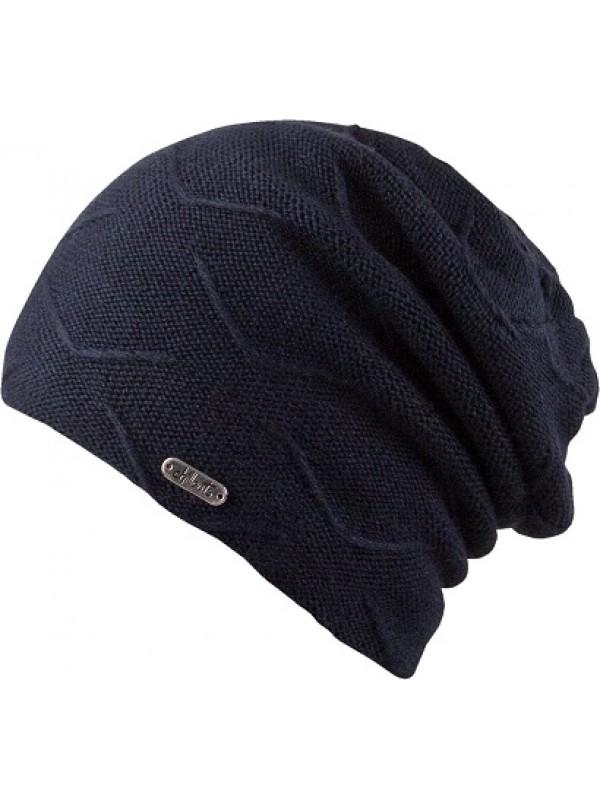 Beanie Courtney, met fleece, navy Beanie Courtney, met fleece, navy